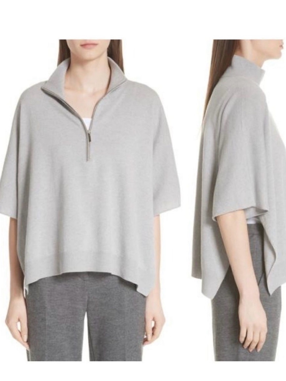 Fabiana Filippi Pocho Style Zip Up Sweater